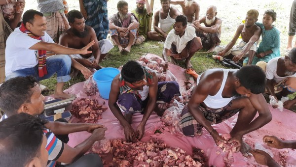 চর শংকরদহ বাসীর সাথে ঈদ আনন্দ